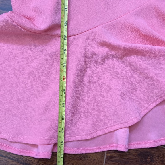 Milly Penzance peach sleeveless bodycon dress in size L - Picture 9 of 9